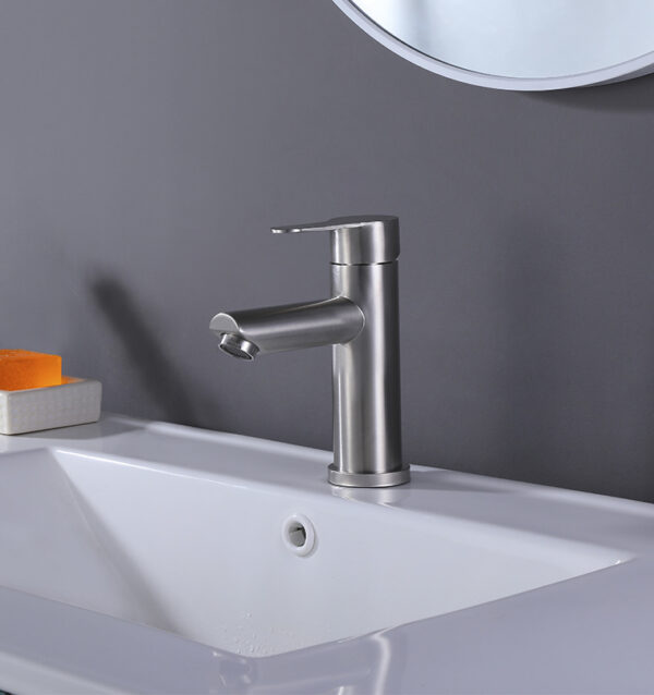 GRIFERIA LVM MC BAJA HOME-CP ACERO